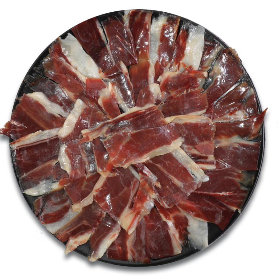 plato de jamón ibérico