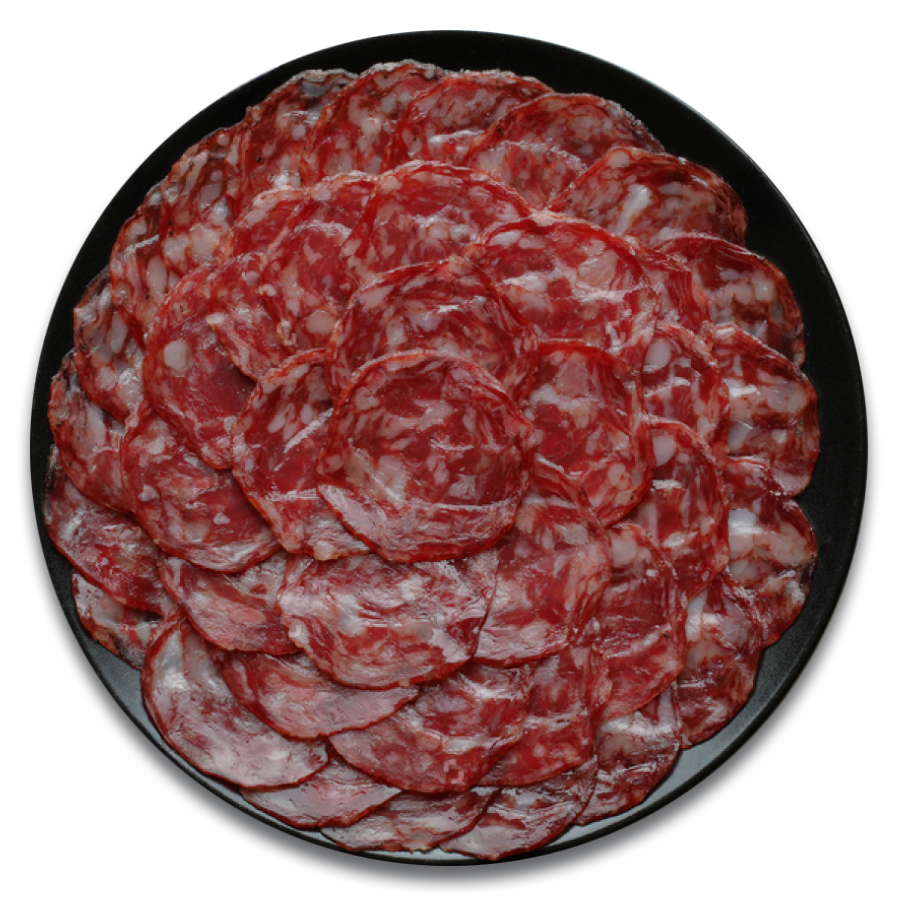 plato de salchichon ibérico